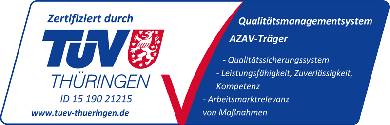 TÜV Anerkennung AZAV TÜV Anerkennung AZAV